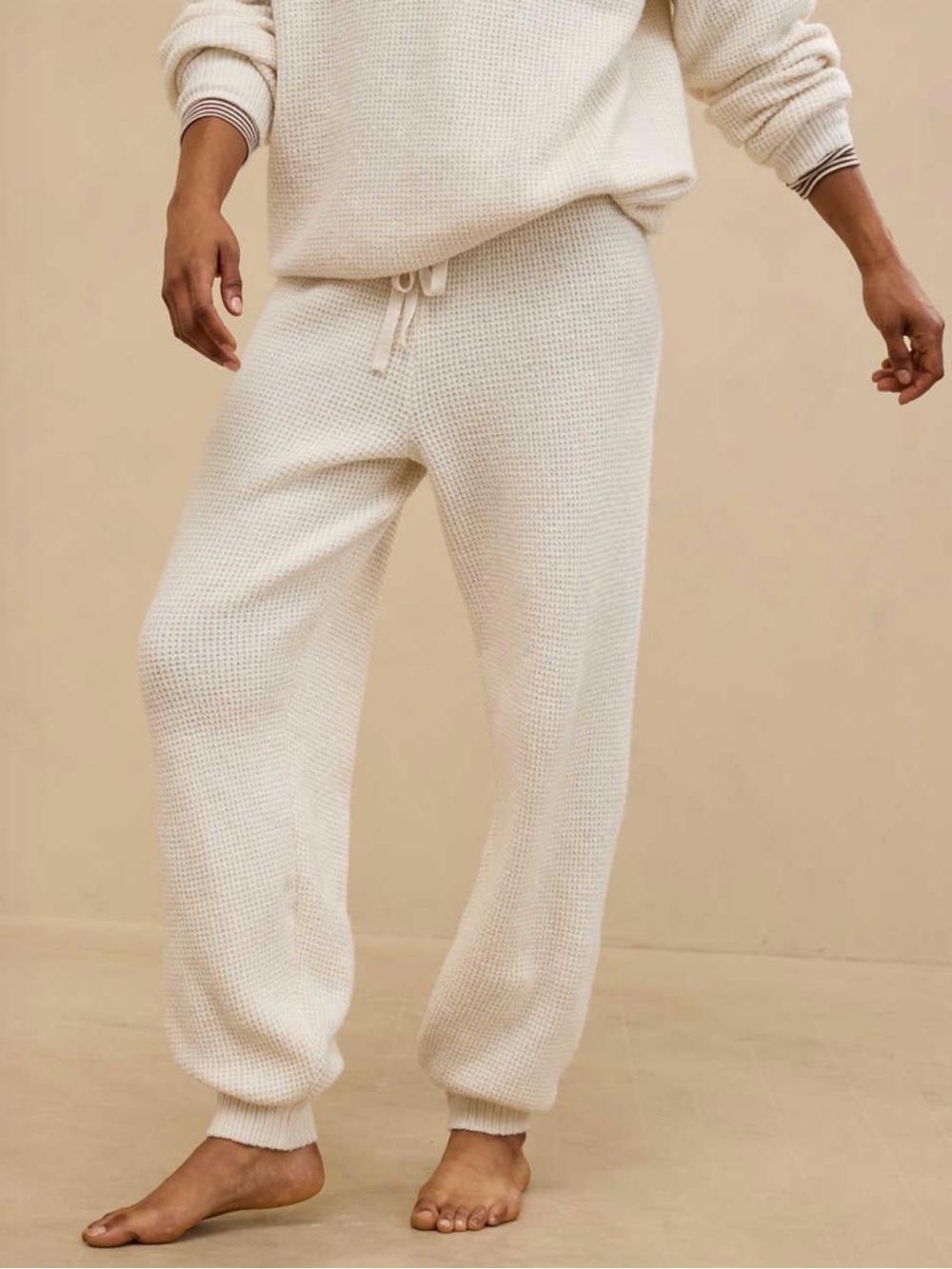 aerie CozyUp Waffle Knit Joggers XXS